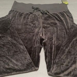 Tek Gear velour pants with elastic waist